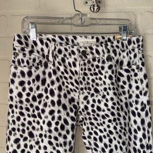 Denim & Supply Ralph Lauren jeans NEW Leopard Print skinny 30 cotton stretch